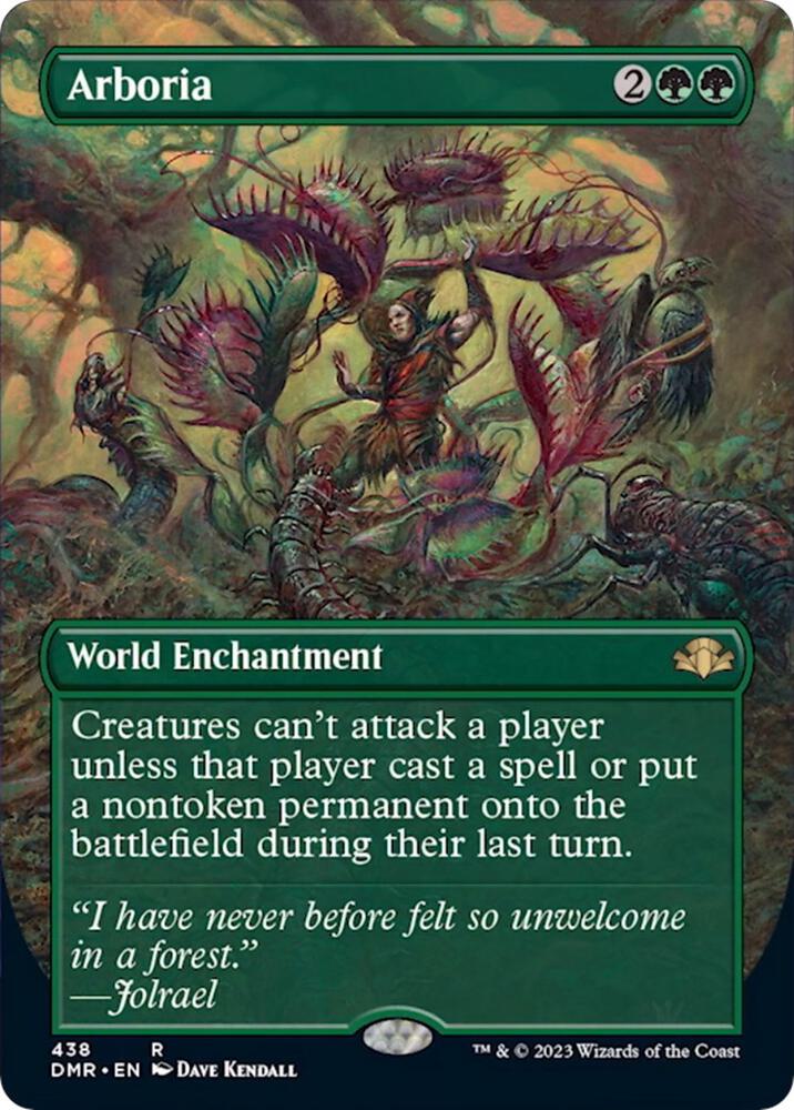 Arboria (Borderless) 438 card from Dominaria Remastered