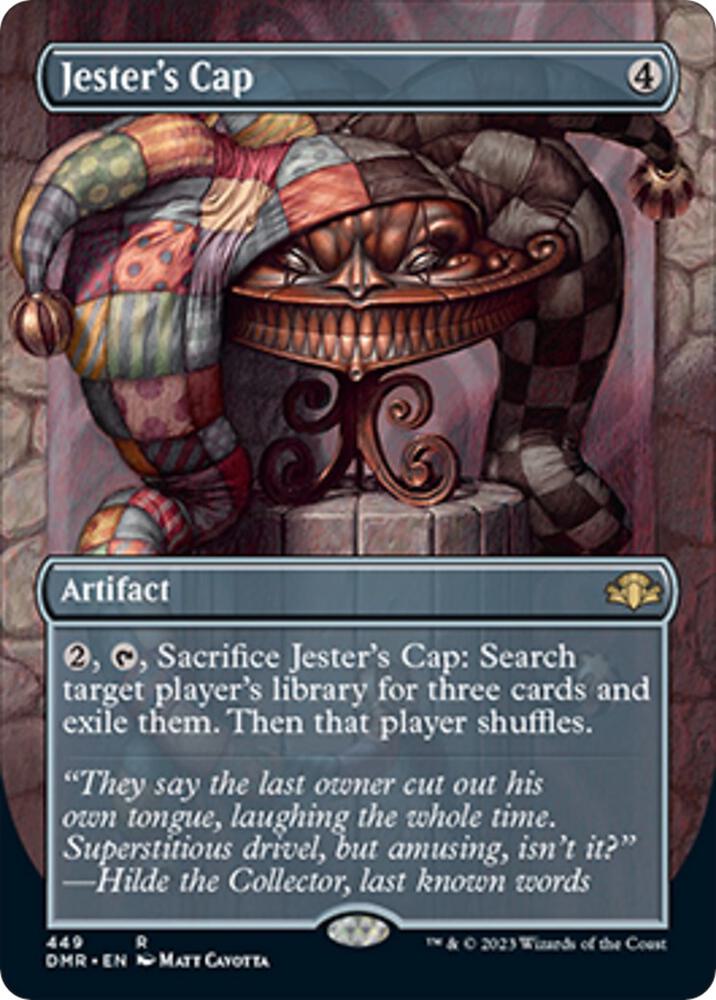 Jester's Cap (Borderless) 449 card from Dominaria Remastered