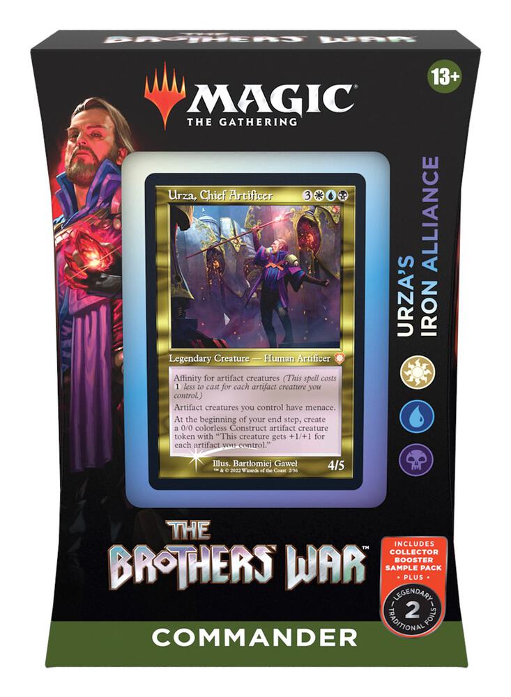 The Brothers' War Commander Deck - Urza's Iron Alliance card from Commander: The Brothers' War