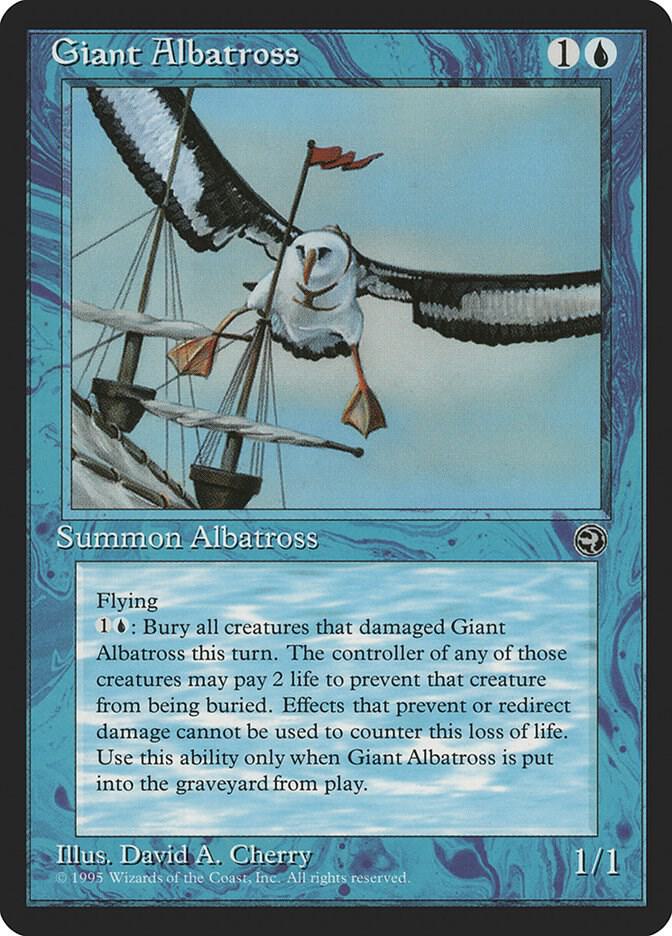 Giant Albatross 27 card from Homelands