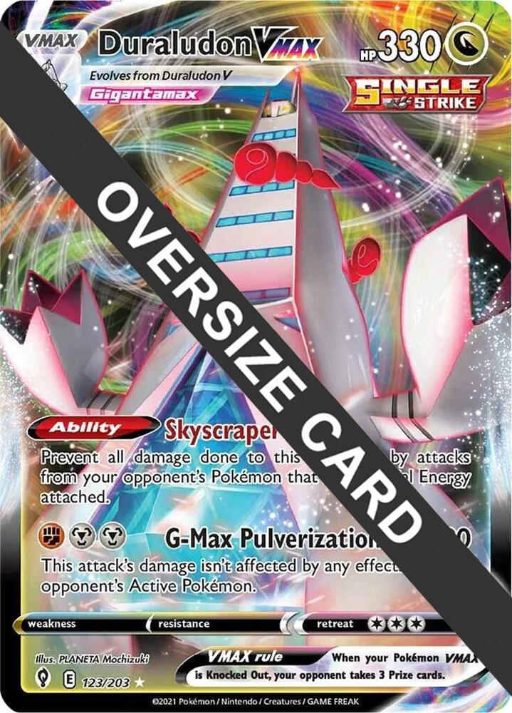 Duraludon VMAX 123/203 card from Jumbo Cards
