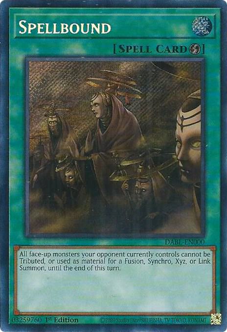 Spellbound DABL-EN000 card from Darkwing Blast