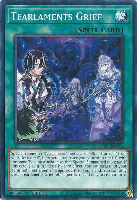 Tearlaments Grief DABL-EN056 card from Darkwing Blast