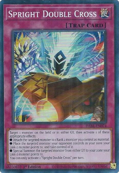Spright Double Cross DABL-EN074 card from Darkwing Blast