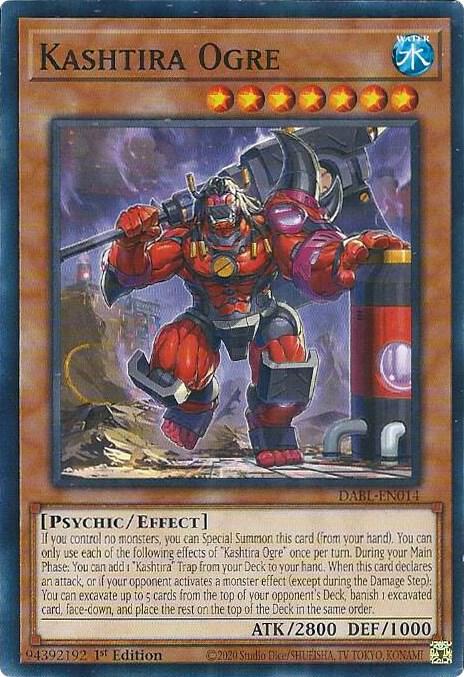 Kashtira Ogre DABL-EN014 card from Darkwing Blast