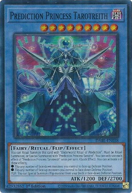 Prediction Princess Tarotreith DABL-EN038 card from Darkwing Blast