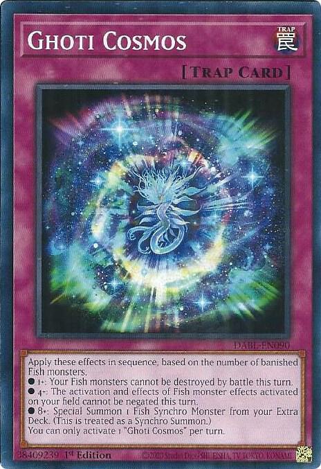 Ghoti Cosmos DABL-EN090 card from Darkwing Blast
