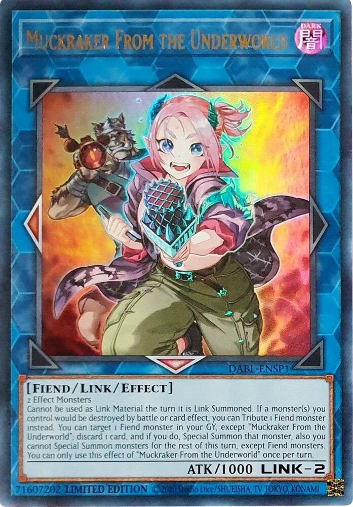Muckraker From the Underworld DABL-ENSP1 card from Darkwing Blast