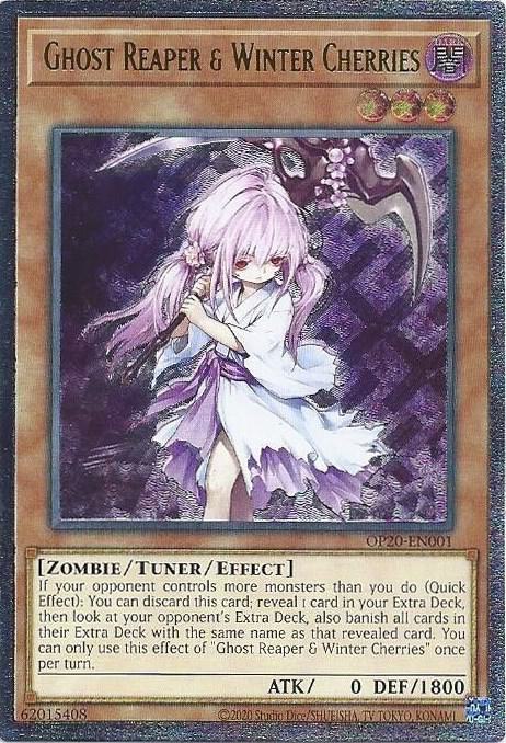 Ghost Reaper & Winter Cherries (UTR) OP20-EN001 card from OTS Tournament Pack 20