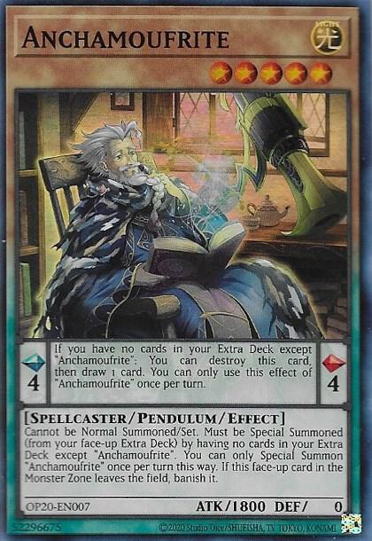 Anchamoufrite OP20-EN007 card from OTS Tournament Pack 20