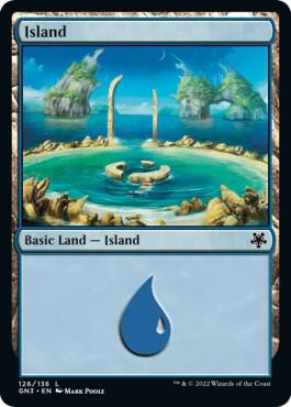 Island 126 card from Magic Game Night: Free-For-All