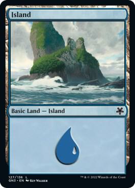 Island 127 card from Magic Game Night: Free-For-All