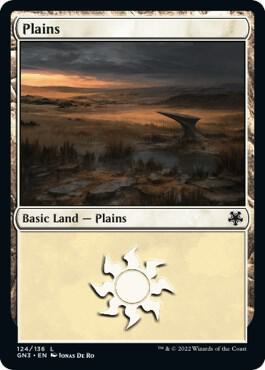 Plains 124 card from Magic Game Night: Free-For-All