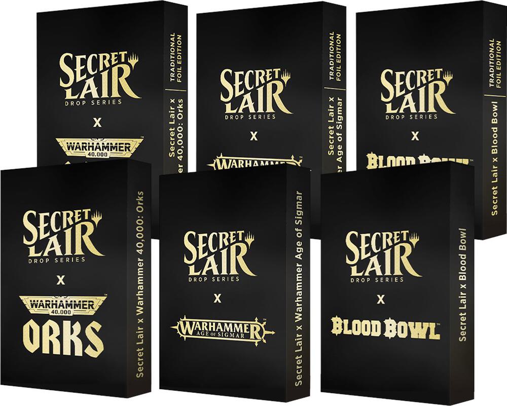 Secret Lair x Warhammer Bundle sealed product from Secret Lair Drop Series