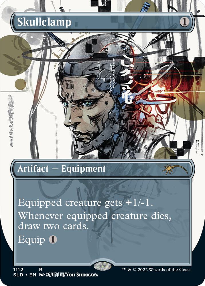 Skullclamp 1112 card from Secret Lair Drop Series