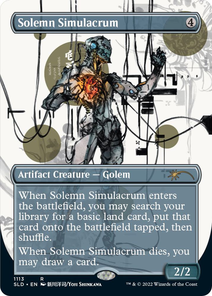 Solemn Simulacrum 1113 card from Secret Lair Drop Series
