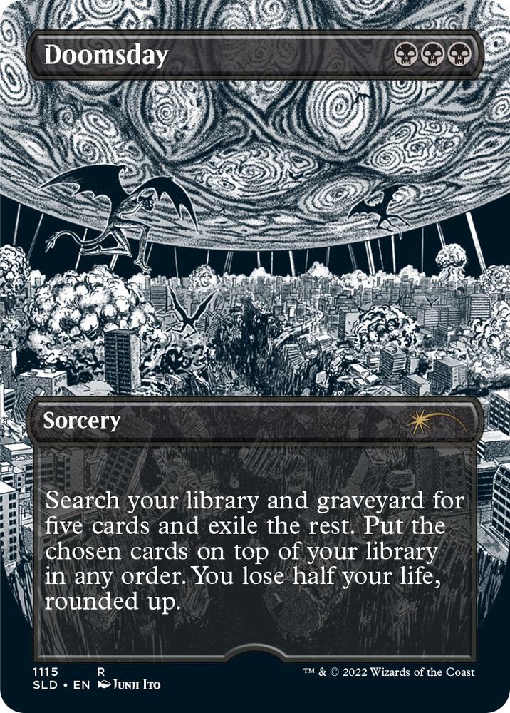 Doomsday (Borderless) 1115 card from Secret Lair Drop Series