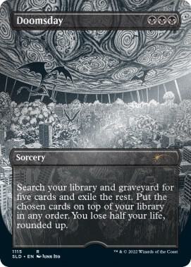 Doomsday (Borderless) (Foil Etched) 1115 card from Secret Lair Drop Series