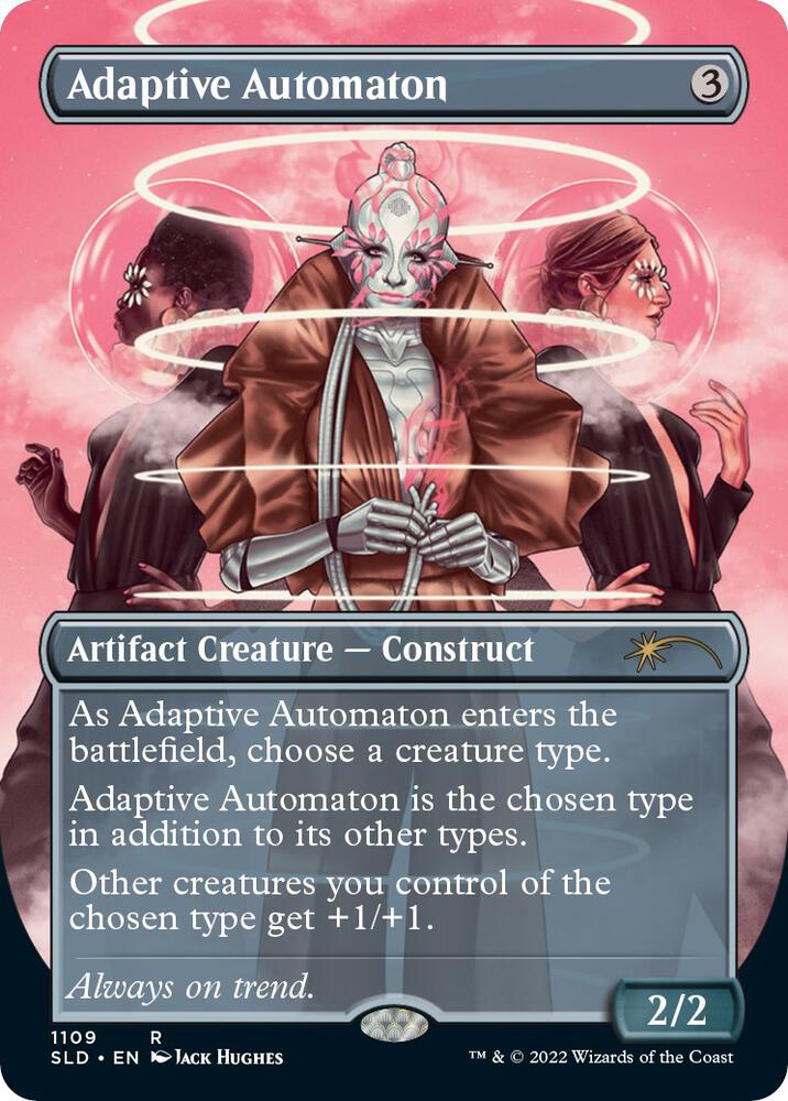 Adaptive Automaton (Borderless) 1109 card from Secret Lair Drop Series