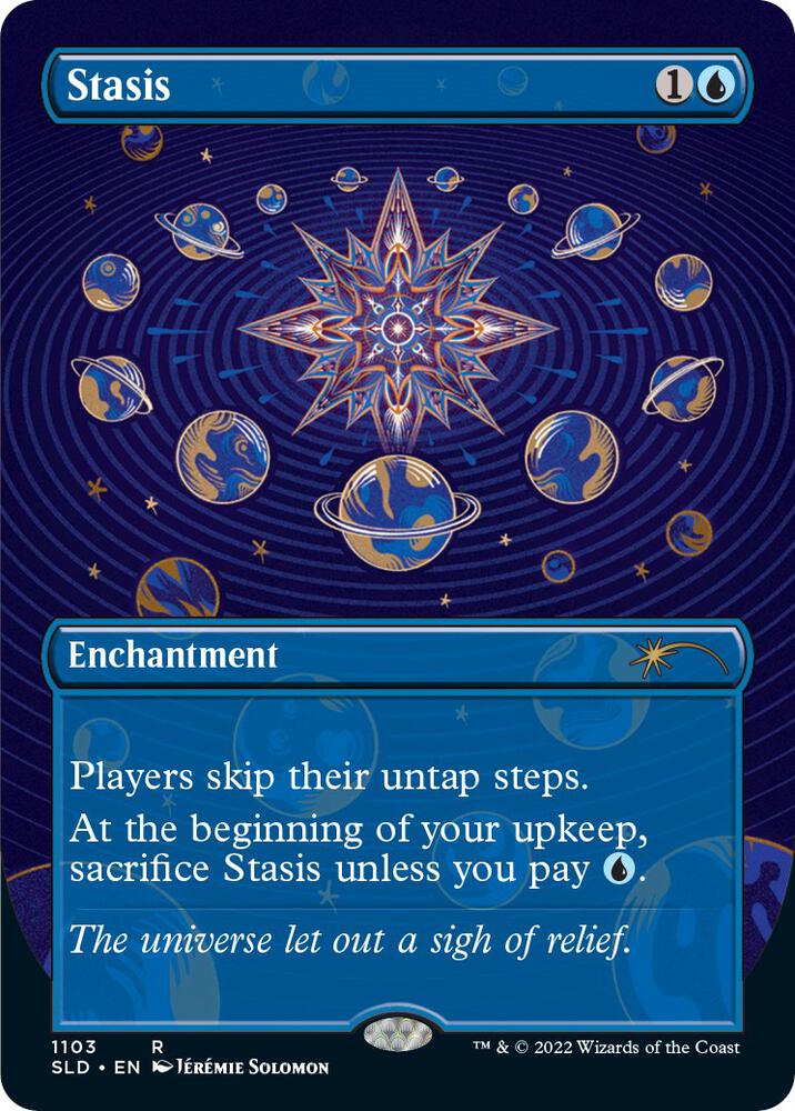 Stasis (Borderless) 1103 card from Secret Lair Drop Series