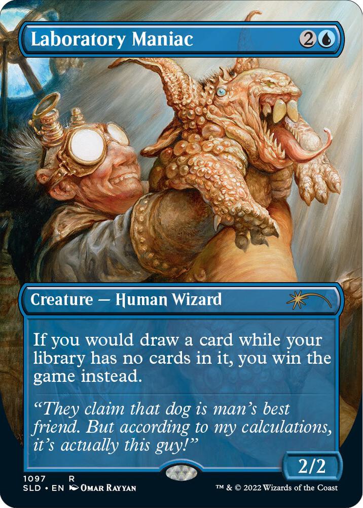 Laboratory Maniac (Borderless) 1097 card from Secret Lair Drop Series