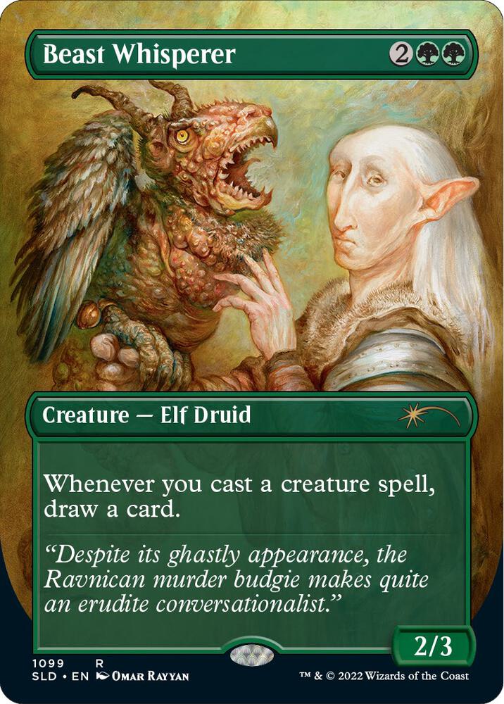 Beast Whisperer (Borderless) 1099 card from Secret Lair Drop Series