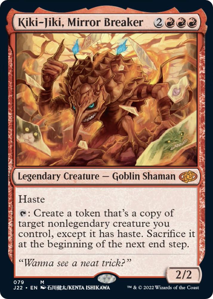 Kiki-Jiki, Mirror Breaker 79 card from Jumpstart 2022