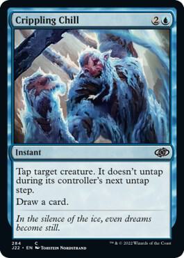 Crippling Chill 284 card from Jumpstart 2022