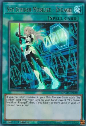 Sky Striker Mobilize - Engage! MAMA-EN009 card from Magnificent Mavens