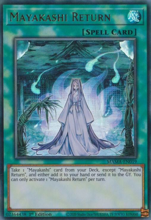 Mayakashi Return MAMA-EN019 card from Magnificent Mavens
