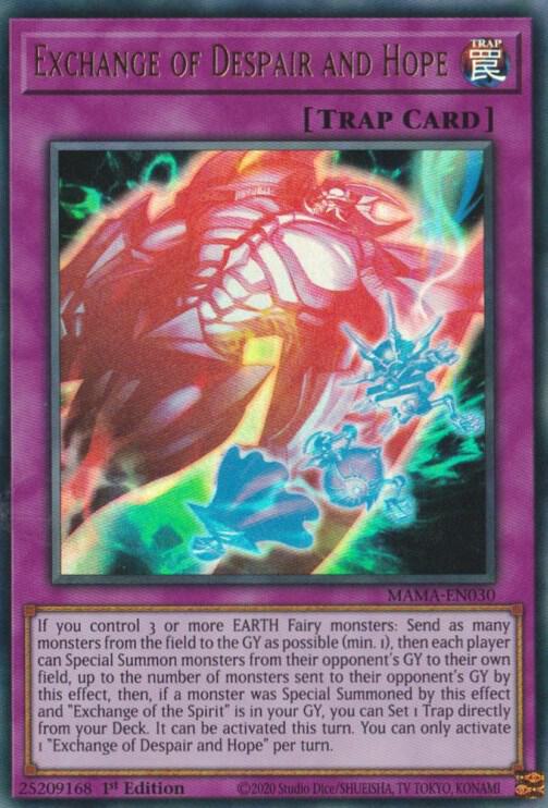 Exchange of Despair and Hope MAMA-EN030 card from Magnificent Mavens