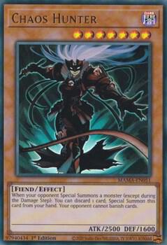Chaos Hunter MAMA-EN051 card from Magnificent Mavens