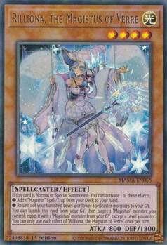 Rilliona, the Magistus of Verre MAMA-EN058 card from Magnificent Mavens