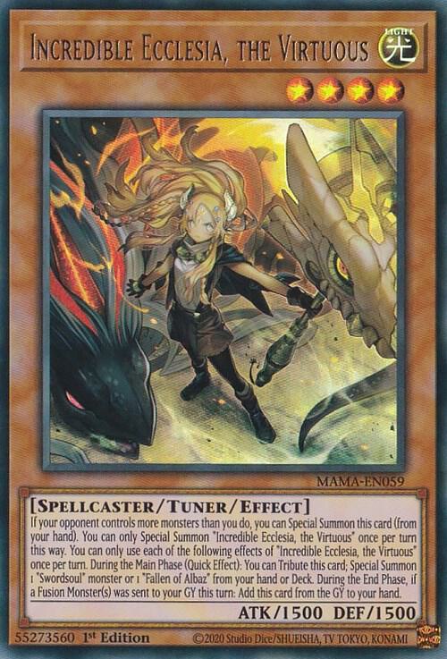 Incredible Ecclesia, the Virtuous MAMA-EN059 card from Magnificent Mavens