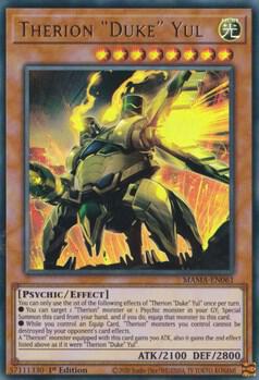 Therion "Duke" Yul MAMA-EN061 card from Magnificent Mavens