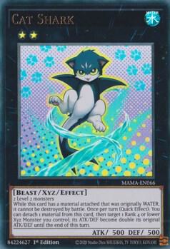 Cat Shark MAMA-EN066 card from Magnificent Mavens