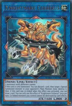 Knightmare Cerberus MAMA-EN070 card from Magnificent Mavens