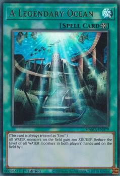 A Legendary Ocean MAMA-EN079 card from Magnificent Mavens