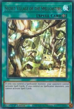 Secret Village of the Spellcasters MAMA-EN083 card from Magnificent Mavens