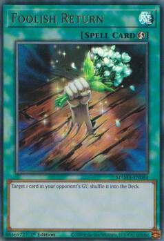 Foolish Return MAMA-EN084 card from Magnificent Mavens