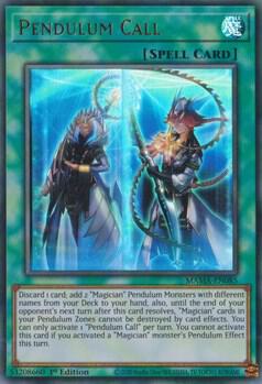 Pendulum Call MAMA-EN085 card from Magnificent Mavens