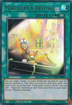 Magician's Restage MAMA-EN086 card from Magnificent Mavens