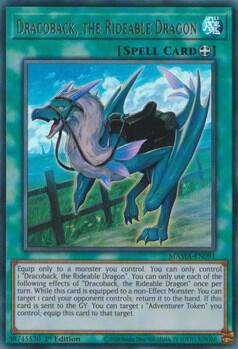 Dracoback, the Rideable Dragon MAMA-EN091 card from Magnificent Mavens