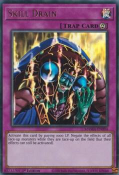 Skill Drain MAMA-EN094 card from Magnificent Mavens