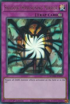 Shadow-Imprisoning Mirror MAMA-EN097 card from Magnificent Mavens