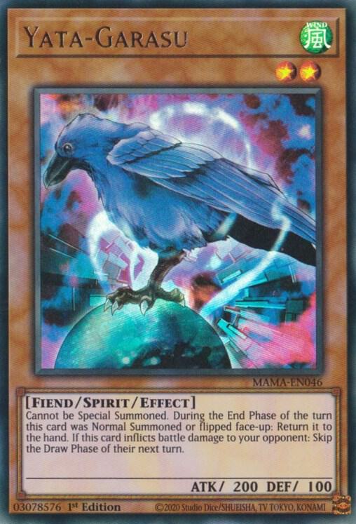 Yata-Garasu MAMA-EN046 card from Magnificent Mavens