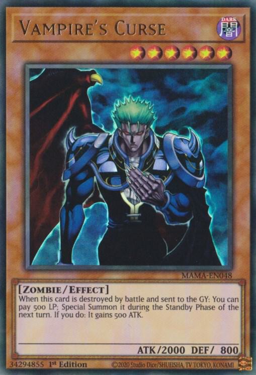 Vampire's Curse MAMA-EN048 card from Magnificent Mavens