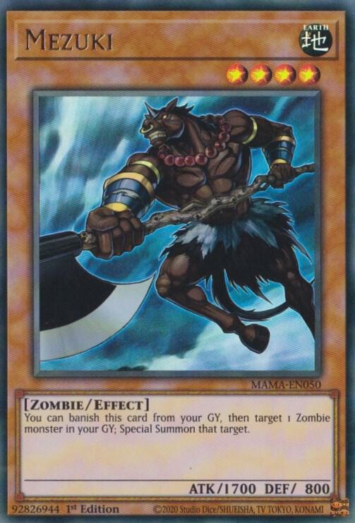 Mezuki MAMA-EN050 card from Magnificent Mavens