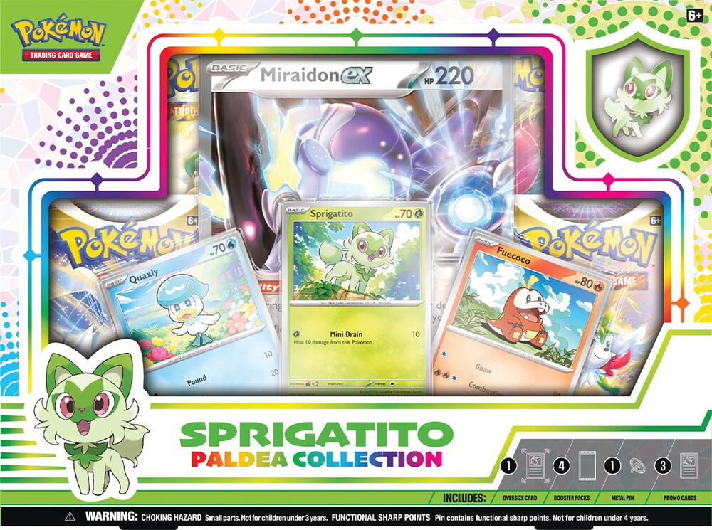 Paldea Collection [Sprigatito/Miraidon ex] card from Miscellaneous Cards & Products