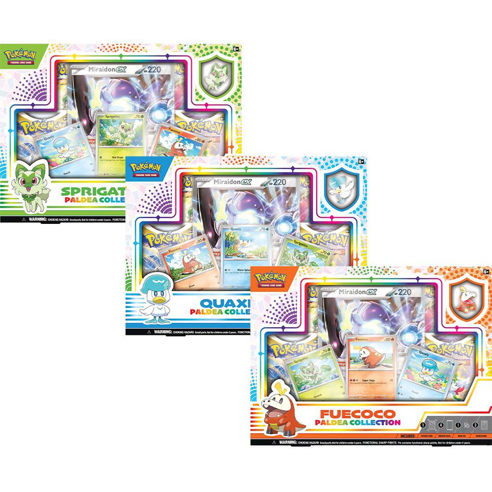 Paldea Collection [Set of 3] (Miraidon ex) card from Miscellaneous Cards & Products
